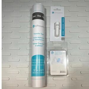 Silhouette Cameo Bundle Transfer Tape Pen Holder and Autoblade